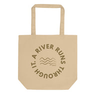 River Runs Tote Bag