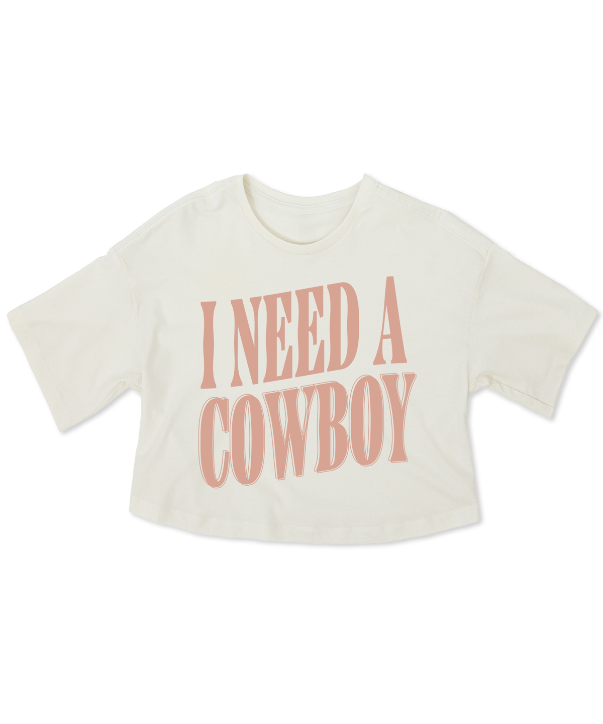 Need A Cowboy Block Crop